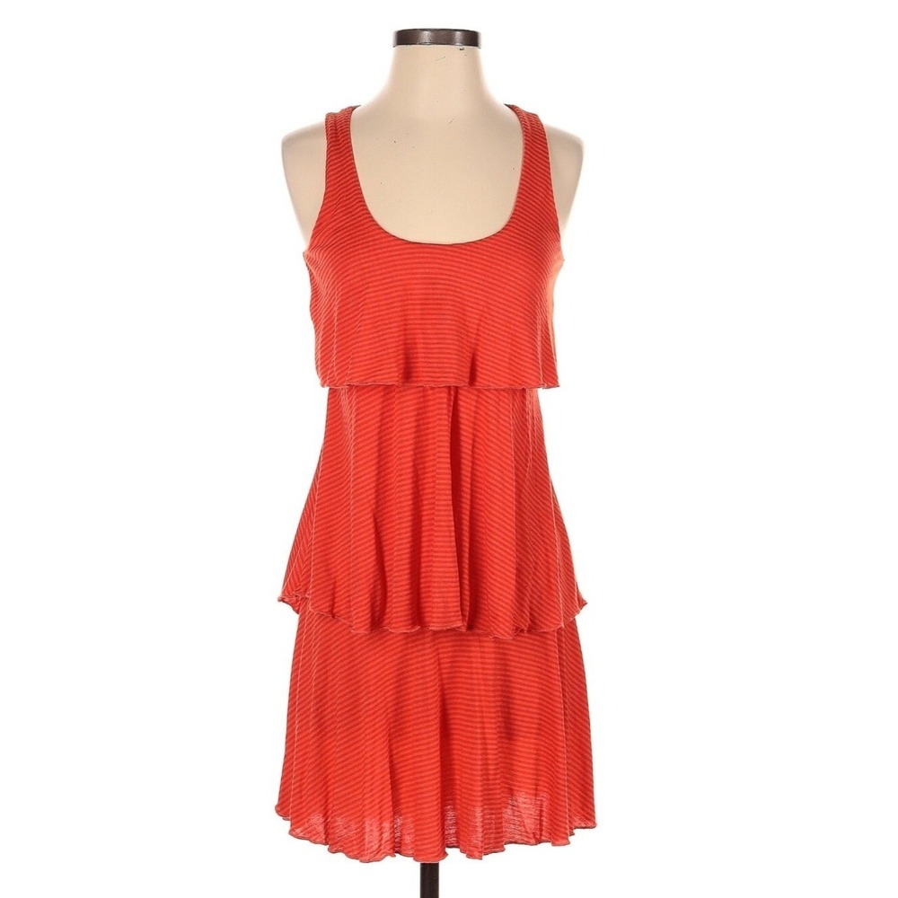 Anthropologie Puella‎ Dress Small Sleeveless Tiered Flowy Beachy Tank Midi